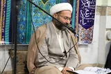 فرازی از سوره الحاقه با صدای شیخ ربنای خراسان شمالی + فیلم