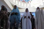 مراسم اعتکاف در مسجد دانشگاه تبریز