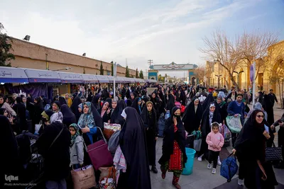 بزرگترین اعتکاف جوانان کشور در مسجد شهدای شیراز