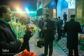 مراسم خداحافظی معتکفین