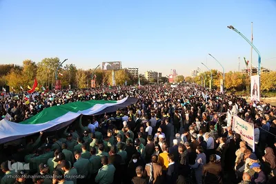 خروش مردم اصفهان در محکومیت جنایت‌های رژیم کودک‌کش اسرائیل