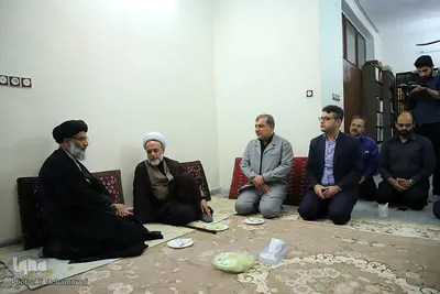 دیدار سفر حجت‌الاسلام مهدی مهدوی‌پور، نماینده مقام معظم رهبری در هندوستان با نماینده ولی فقیه در خوزستان 