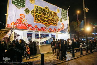 جشن شب نیمه شعبان در مشهد
