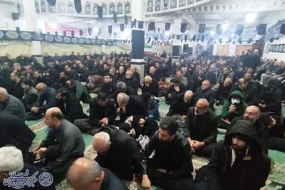 سومین شب اجتماع باشکوه مردم بابلسر در شام شهادت رهبر شهید امام خامنه ای