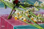 وداع با شهید گمنام در مدرسه دخترانه امام حسین(ع)