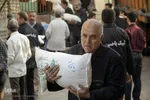 عزام موكب مردمي لبيك يا حسين(ع) سمنان براي خدمت رساني به زائران اربعين

