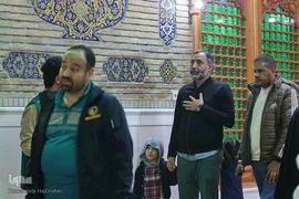 حرم امام علی(ع) در آستانه ولادت کریم اهل بیت