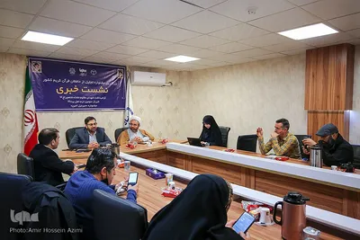 نشست خبری جبرئیل امین