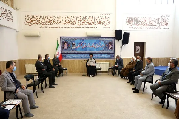 جلسه شورای اقامه نماز در گلستان برگزار شد