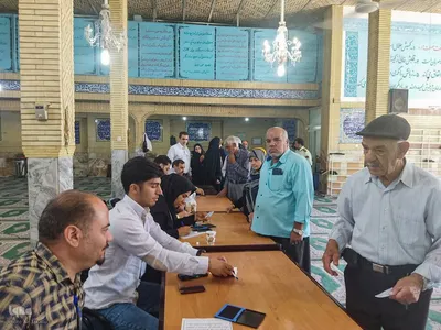 حضور حماسه ای ملایری‌ها در پای صندوق‌های رای‎