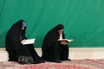 آیین جزءخوانی قرآن در حسینیه ارشاد اصفهان