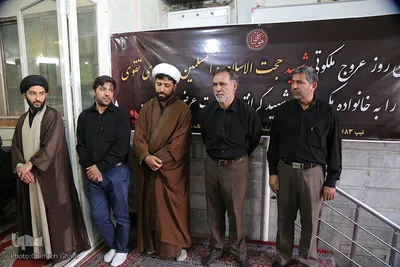 مراسم چهلمین روز شهادت جهادگر انقلابی و خادم قرآنی حجت‌الاسلام سید مهدی تقوی