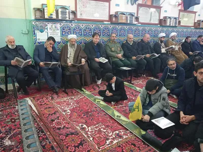 مراسم بزرگداشت شهدای مقاومت در شهرستان اهر