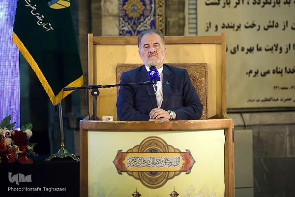 محفل قرآنی در صحن عتیق آستان عبدالعظیم(ع) برگزار شد + عکس