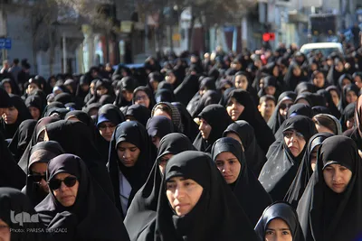 تشییع پیکر شهید مرتضی ایزدی/عکاس: پریسا بهزادی