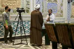 آیین تجلیل از جانبازان شیمیایی در حرم رضوی
