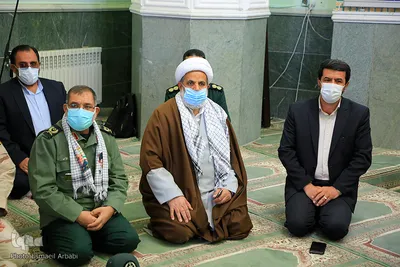 دیدار مسئولان ارشد خراسان‌جنوبی با خانواده شهید نقدی پور