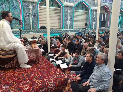 محفل انس با قرآن کریم در اهر