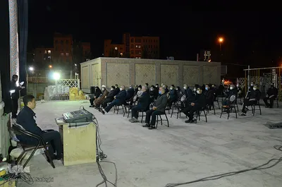 عزاداری شب هشتم ماه محرم در مسجد ولیعصر تبریز‎‎