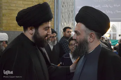 مراسم چهلمین روز ارتحال آیت الله شاه آبادی در قم