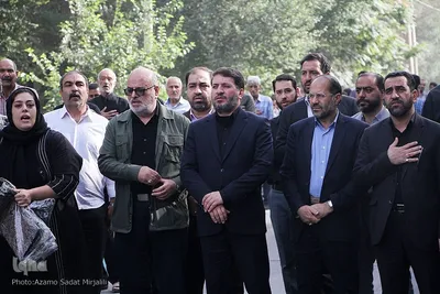 تشییع پیکر جانباختگان حادثه قطار مشهد ـ یزد