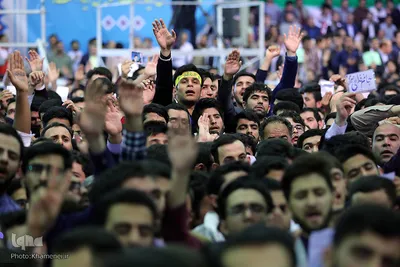 حضور و سخنرانی رهبر انقلاب در دانشگاه فرهنگیان