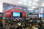 مراسم تکریم و معارفه مسئول جدید دفتر نمایندگی ولی فقیه در سپاه حضرت ابوالفضل(ع) لرستان