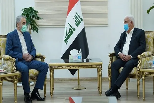 دیدار معاون وزیر دفاع ایران با رئیس حشدالشعبی عراق