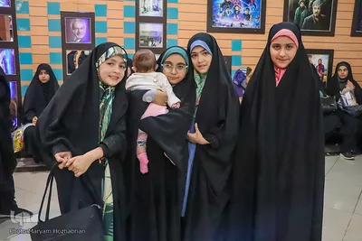 گردهمایی دختران شهر راز همزمان با وفات حضرت معصومه سلام الله علیها