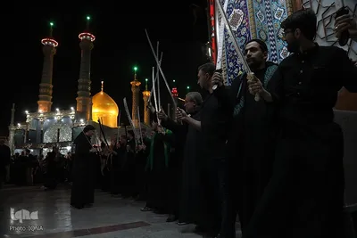 آیین سنتی مشق شمشیر در قم