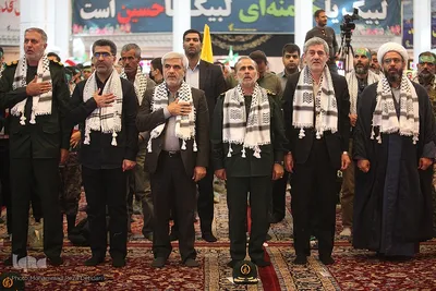 تجمع بزرگ و میقات صالحین بسیجیان در حرم شاهچراغ (ع)