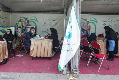 نمایشگاه سلامت محور شهرداری در بوستان لاله