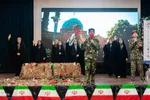مراسم تکریم از مادران و همسران شهدا