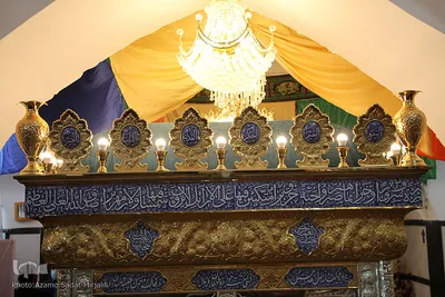 رونمایی از ضریح امامزاده سید احمد و سید محمود (امامزاده سید الصحرا) یزد‎