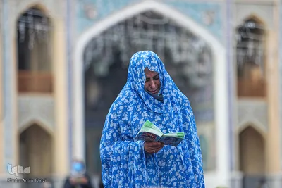 مراسم دعای عرفه در حرم مطهر شاهچراغ (ع)