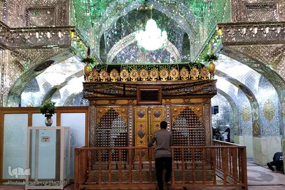 عزاداری شهادت حضرت زهرا(س) در آستان مقدس سیدعلاءالدین حسین(ع) شیراز‎‎