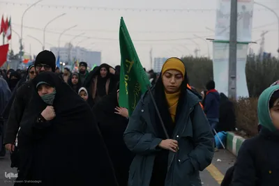 مسیر پیاده روی منتهی به مسجد جمکران