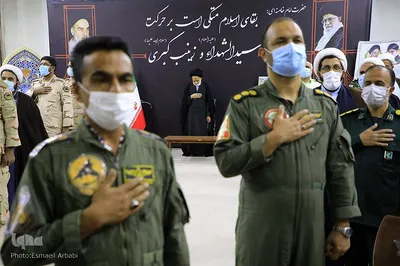 دیدار جمعی از فرماندهان نظامی خراسان جنوبی با حجت‌الاسلام علیرضا عبادی