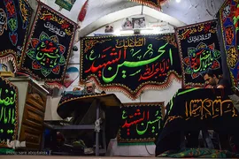 پرچم‌دوزی؛ نماد خلاقیت و عشق هنرمند ایرانی به اهل بیت‌(ع)‎‎