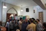 استقبال از پیکر شهید سیدعلاءالدین اسدپور‎