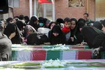 مراسم استقبال از پانزده شهید گمنام در یزد‎‎