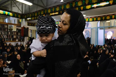 همایش شیرخوارگان حسینی در دامغان‎