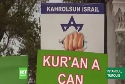 İstanbulda ‘Charlie Hebdo’ya etiraz aksiyası keçirildi