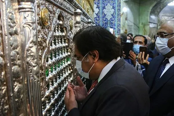 سفیر پاکستان زائر حضرت معصومه(س) شد