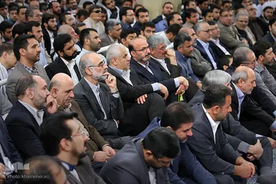 دیدار خانواده‌های شهدای منا با رهبر معظم انقلاب
