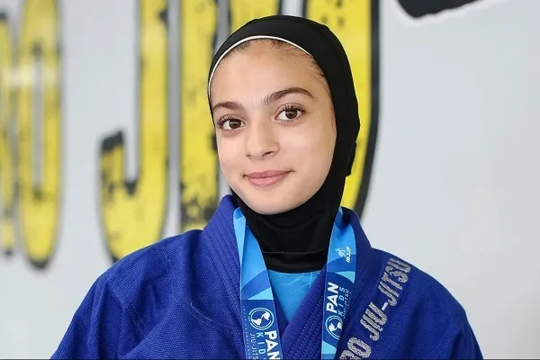 12-Year-Old Jiu-Jitsu Champion Shatters Boundaries While Wearing Hijab