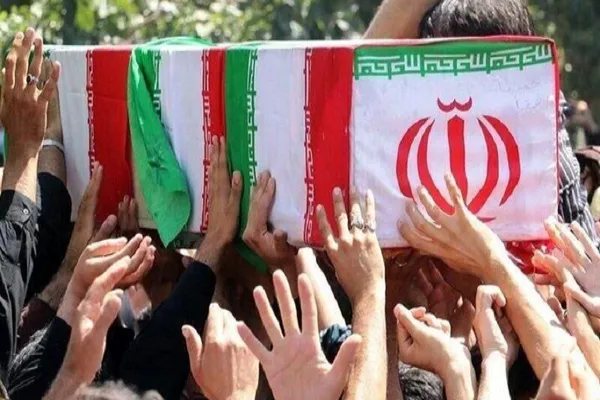 تشییع پیکر ۴ شهید مدافع امنیت مازندران