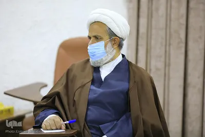 دیدار معاون حقوقی و امور مجلس قوه قضائیه با حجت‌الاسلام عبادی