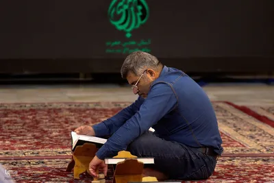 جزءخوانی قرآن کریم در حرم شاهچراغ (ع)