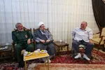 عیادت امام جمعه تبریز از جانبازان سرافراز دفاع مقدس
